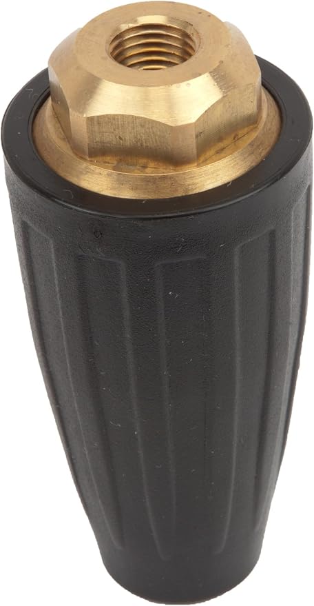 Forney 75161 Pressure Washer Accessories, Nozzle, Rotating Turbo, 4.5mm with 1/4-Inch FNPT Inlet, 5,100 PSI