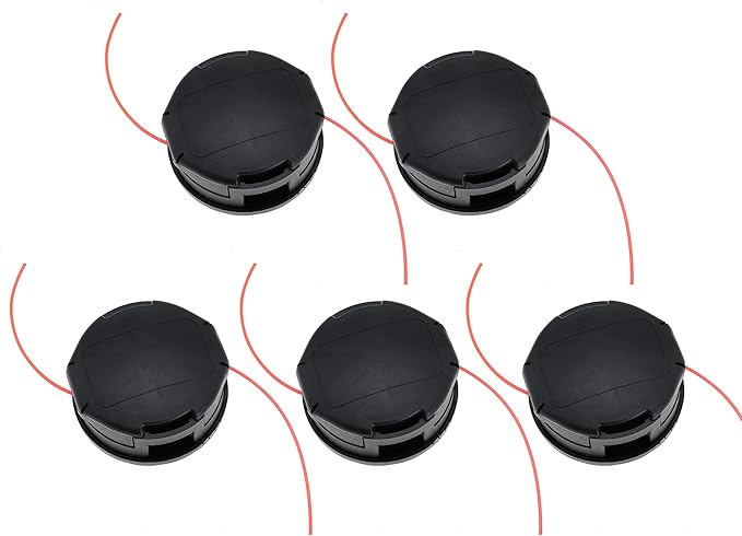 Trimmer Head for Echo Weed Eater PAS210 PAS211 PAS225 PAS230 for Echo Speed Feed 400 SRM210 SRM211 SRM225 SRM230 for SHINDAIWA C230 C242 C2510 5PCS