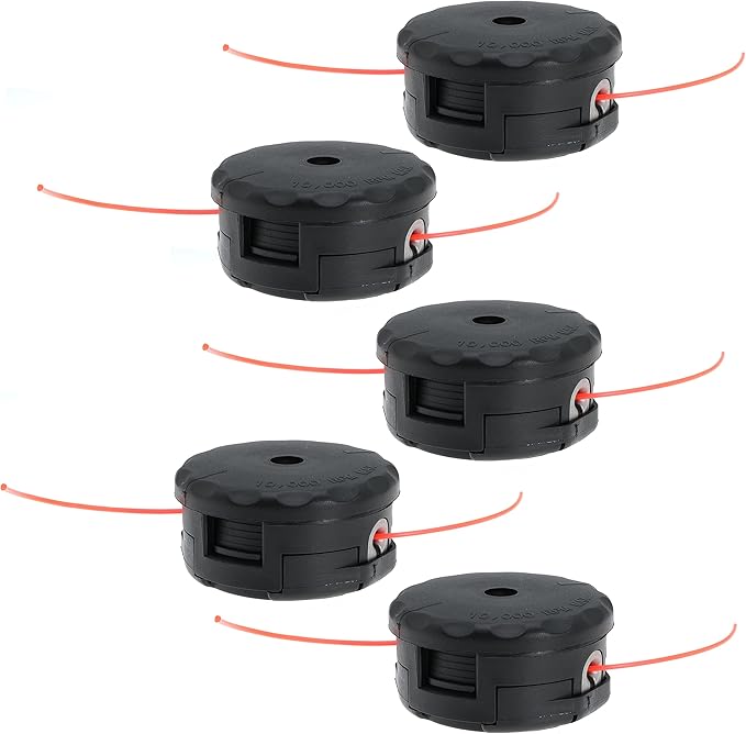 Trimmer Head for Echo Weed Eater PAS210 PAS211 PAS225 PAS230 for Echo Speed Feed 400 SRM210 SRM211 SRM225 SRM230 for SHINDAIWA C230 C242 C2510 5PCS