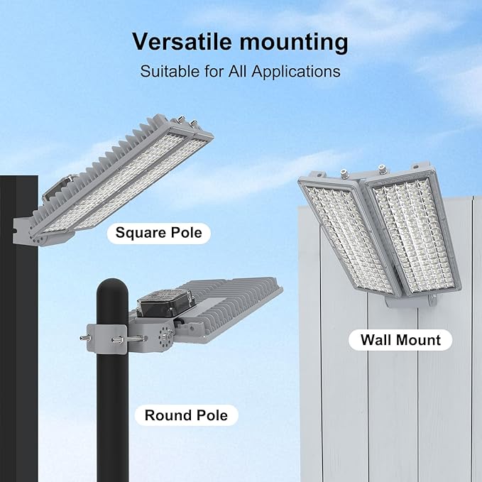 200W Dusk to Dawn Flood Lights Outdoor with Remote, 28000LM LED Parking Lot Light with Photocell, 6500K Daylight LED Barn Lights IP67 Waterproof Stadium Security Light for Garten Backyard