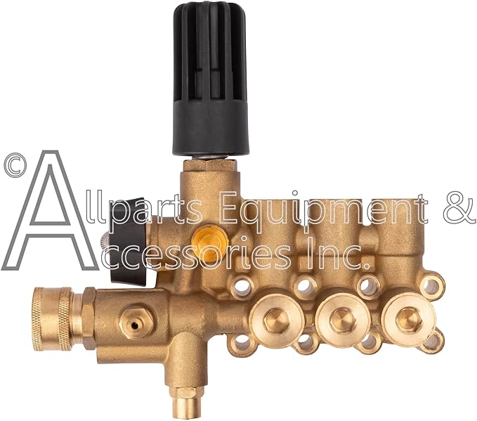 5140182-88 AAA OEM Complete Manifold Kit with Hardware for AAA Pressure Washer Pump Models: 10.0GA13, 530010, 530012, 530060, and 53BRD35.
