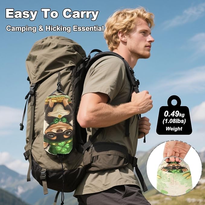Hammocks for Outside Cute Dog Camping Hammock Portable Hammocks with Tree Straps and Carry Bag Camping Accessories for Hiking Beach Outdoor