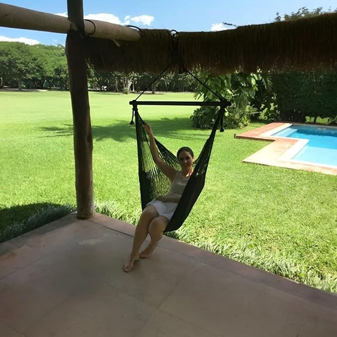 Sitting Hammock (Black, Cotton)