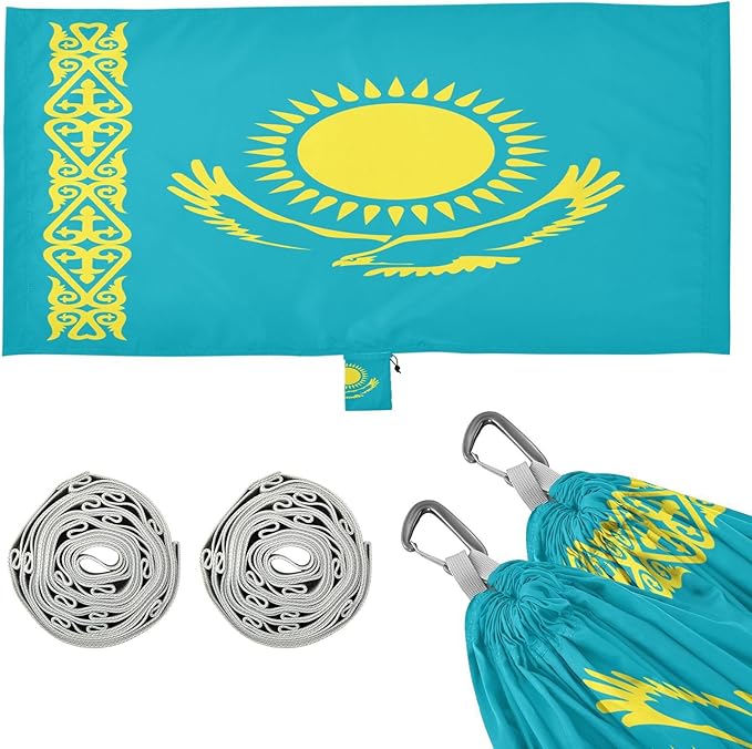 Flag of The Cayman Islands Hammocks with Portabl Carry Bag Backyard Hammock for Indoor Outdoor Patio