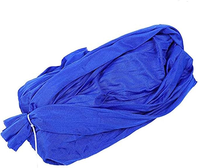 Adjustable Sensory Swing Children's Elastic Swing Set Aerial Flying Yoga Cuddle Hammock for Kids Or Adults Autism ADHD (Color : Blue, Size : 150 x 280 cm (L x W).)