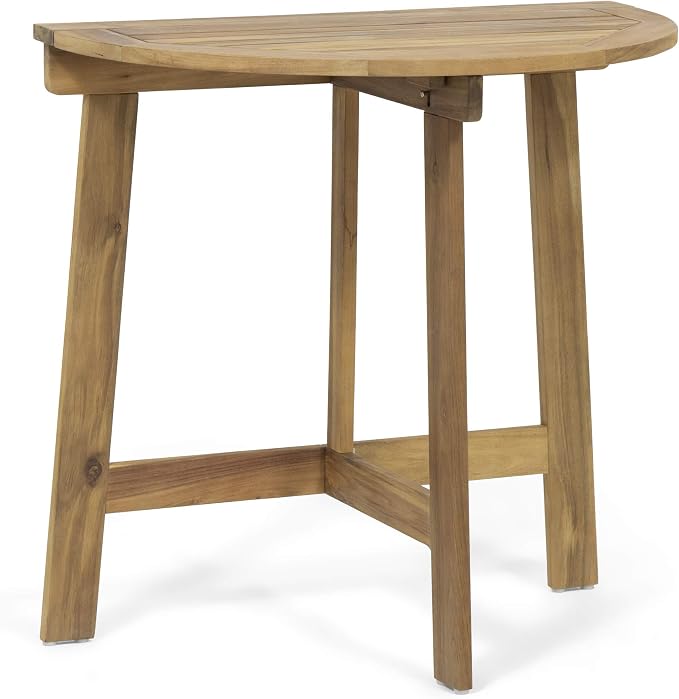 Great Deal Furniture Bistro Table, Natural Finish