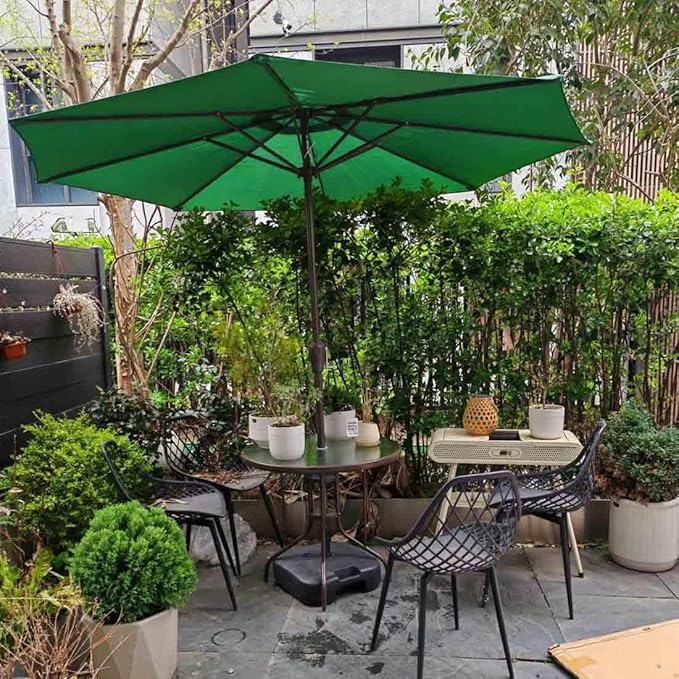Replacement Umbrella Canopy For Market Table Beach Pool Umbrella Replacement Top Cover Patio Parasol Replacement Canopy Cover 6.5ft 7.5ft 9ft 10ft