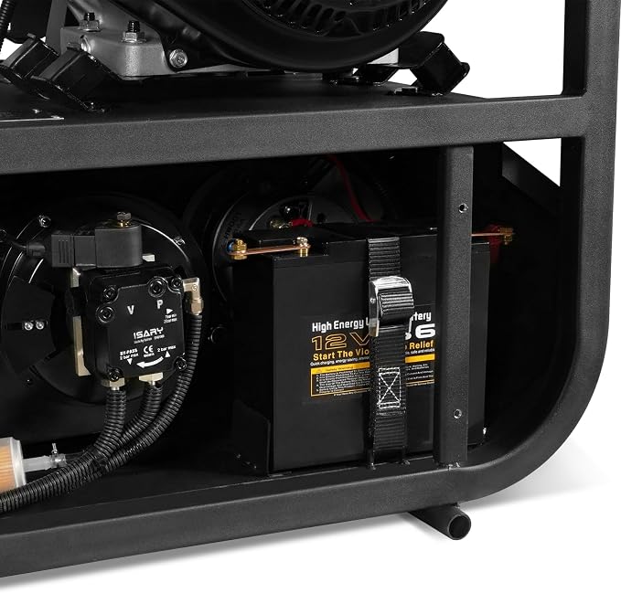 MechMaxx 4000 PSI 4 GPM Kohler E-Start Engine Hot Water Pressure Washer with Hose Reel, HPW40K