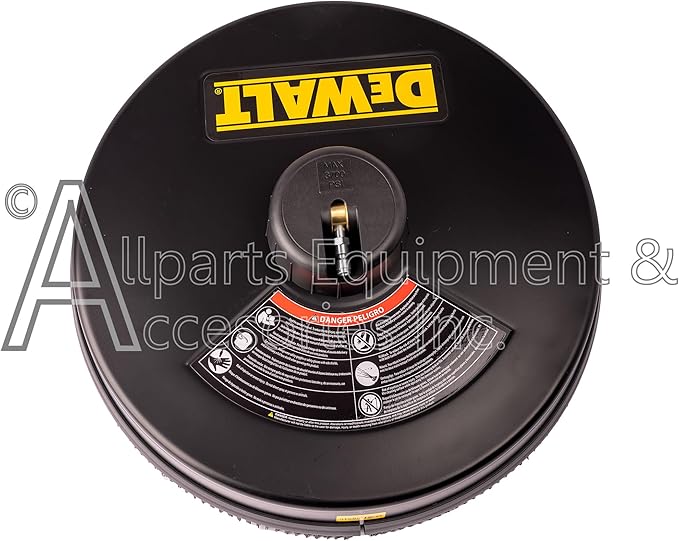 80472 Compatible with DeWALT 18" Surface Cleaner 1/4" Quick Connect Fitting for Cold Water Pressure Washers Rated up to 3700 PSI