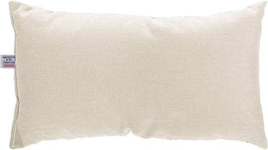 Castaway Living Large 19'' x 10'' Oatmeal Hammock Pillow, Comfortable Weather Resistant Poly-Fill Design, Long Outdoor Pillow for Hammocks, Outdoor Furniture & More