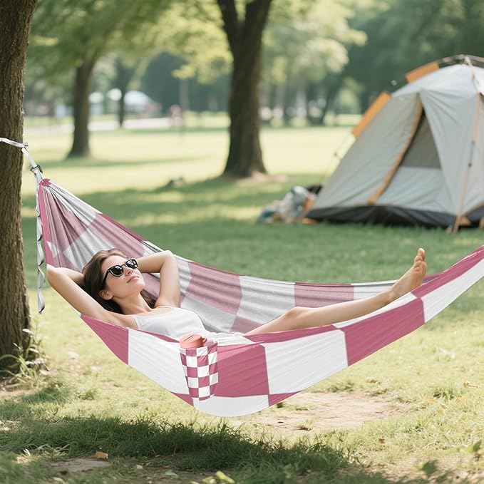 No 330lb Capacity Hammocks with Portabl Carry Bag Fabric Hammock for Patio Backyard Lounge Base Silla hamacas para adultos