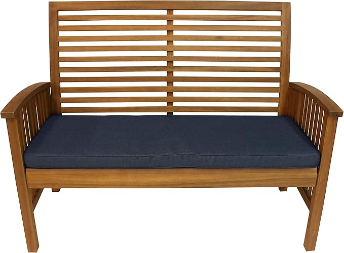 Leigh Country Sequoia 4-Piece Conversation Set, Wooden Outdoor Patio Furniture for Porch/Patio/Deck