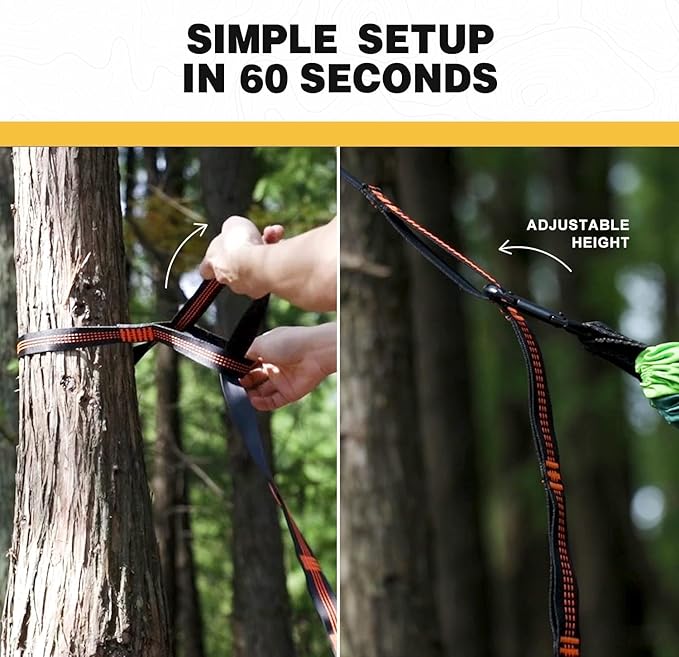 Soft Backpacking Hammock, with Straps and Carabiners Camping Breathble Hammock, Portable Lightweight Nylon Hammock, for Camping Garden Beach (Color : D, Size : 260x140cm)