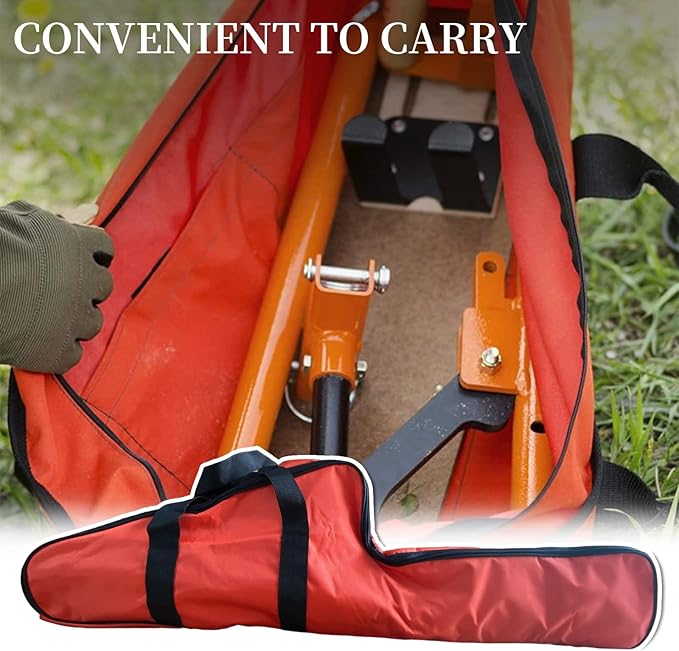 16" Chainsaw Bag Carrying Case, Waterproof Saw Carry Case Compatible for Stihl/Husqvarna 12'',14'',16'',18",20" Chain Saws (16'')