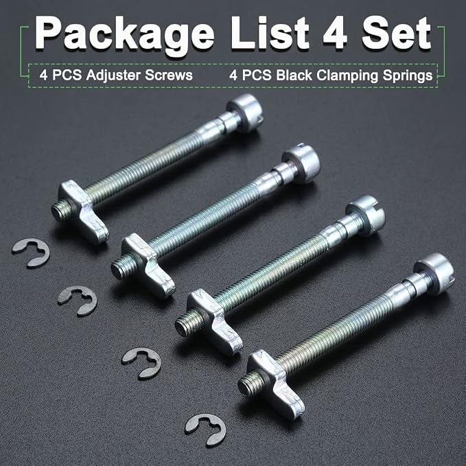 4Set Chain Tensioner Adjuster Adjusting Screw For Husqvarna 36 41 136 137 141 142 235 240 Chainsaw