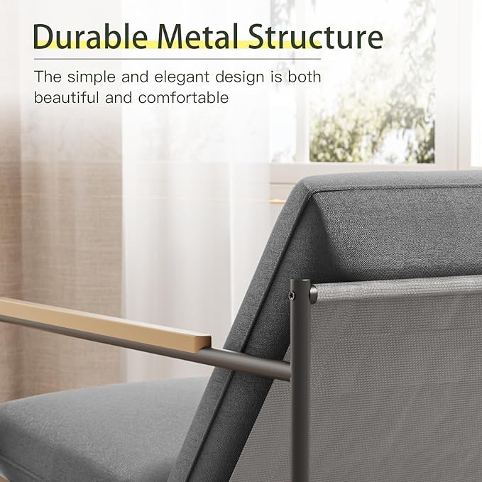 3-Piece Patio Furniture Set, Compact Outdoor Conversation Set with 2 Chairs and Glass Table, Weather-Resistant for Apartment Patio, Small Spaces, Balcony, Backyard – Grey