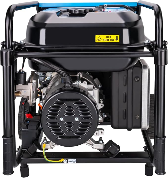 Pulsar 9,000-Watt Dual-Fuel Generator with Electric Start and CO Alert