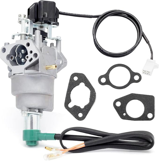 Inverter Generator Carburetor Compatible with Harbor Freight Predator 9500 Watt Surper Quiet Generator Model 57080 and 59188, Air Intake Gaskets Included