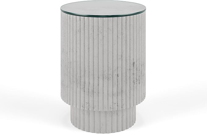 The Better Bevel 30 inch Round Glass Table Top - Clear Tempered Glass Surface Protector - Safe Pencil Polished Edge - Coffee, Dining and End Table