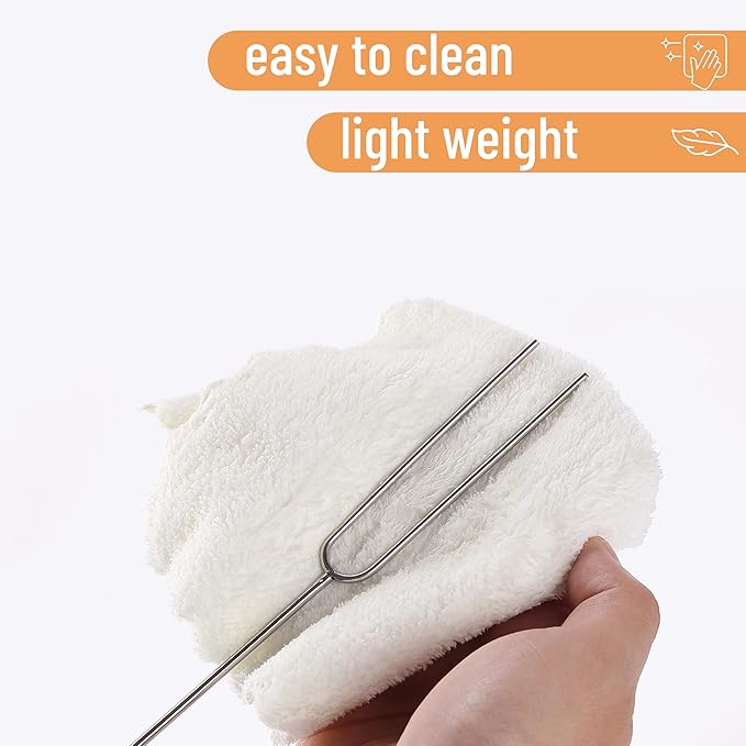 UNCO- Marshmallow Roasting Sticks, 32", 5 Pack, Extendable Stainless Steel Smores Sticks for Fire Pit, Smores Skewers, Campfire Cooking Equipment