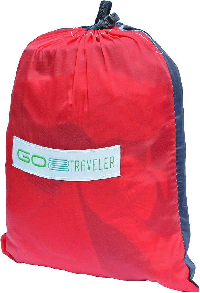 Algoma Net Company 2928OG GO2 Traveler Nylon Camping Hammock, Orange