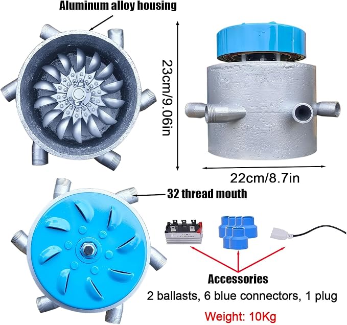 High Power Hydro Generator 3KW 110V-230V Mini Hydro Generator With Monitoring TV Lighting Computer Outdoor