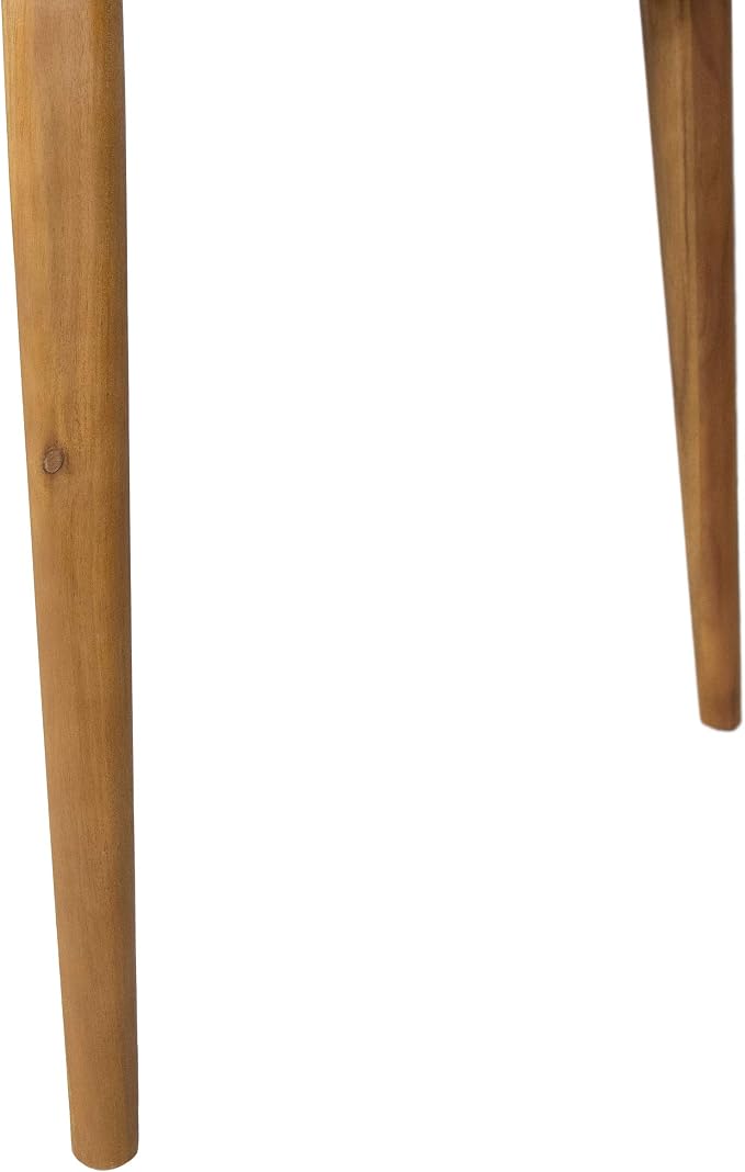 Christopher Knight Home Ashley Outdoor 7 Piece Acacia Wood Dining, Teak and Dark Gray