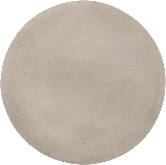 15.25" MGO Side Table for Indoor and Outdoor,Light Grey