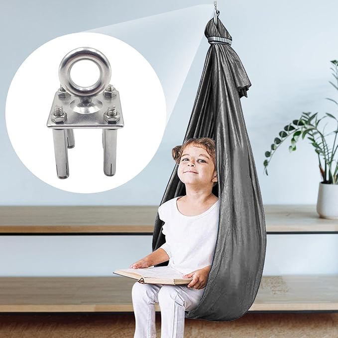 Shakven Extra Sturdy Sensory Swing for Kids | Super Cuddle Indoor Swing,Ther apy Swing Hammock for Child & Adult with Au tism, ADHD, Aspergers, Sensory Integration