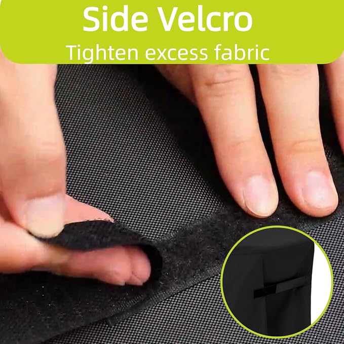 Pressure Washer Cover Upgarde, Waterproof& Dustproof Outdoor Power Washer Covers for Electric High Pressure Cleaner, 600D Oxford Fabric 17.8" x 17.8" x 34.2"