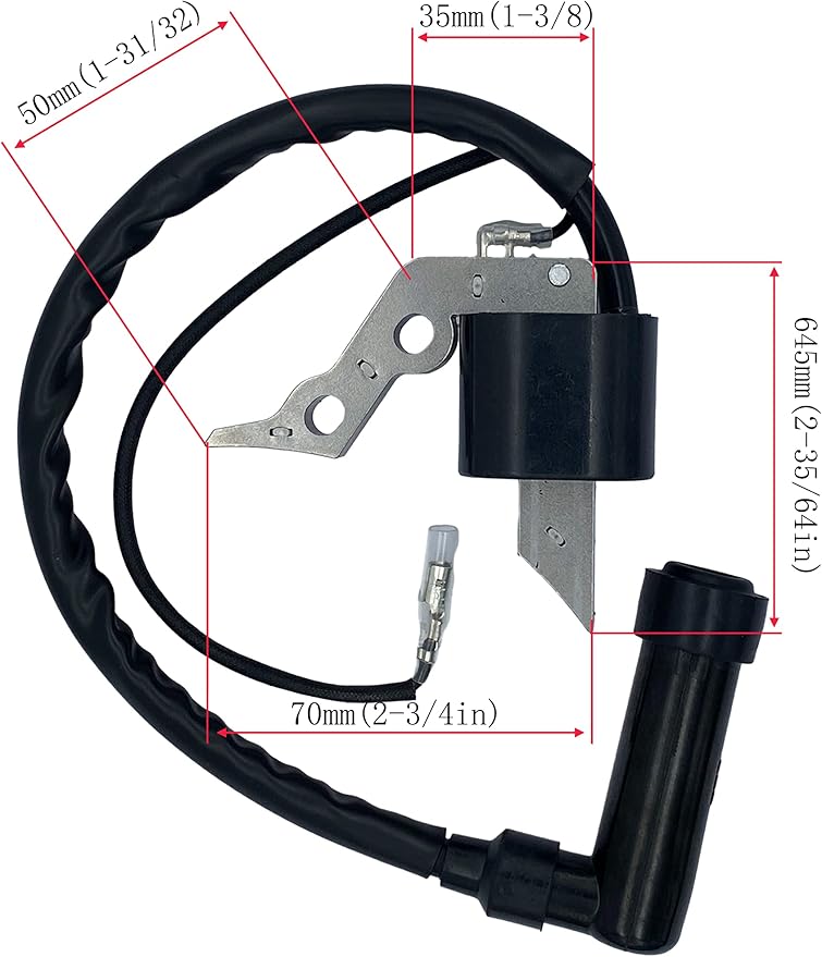 YAMAKATO Ignition Coil for Champion Generac Duromax Firman Wen Westinghouse Coleman Etq Ryobi Predator Powermate 79 80 99 cc Engine and Generators OEM