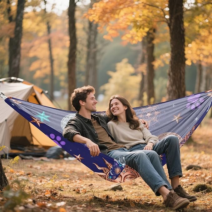 Celestial and Pet Camping Hammock Fabric for Outside Patio Garden