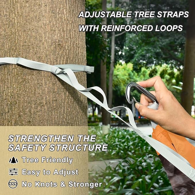 Hammocks for Outside Dachshund Dogs Camping Hammock Portable Hammocks with Tree Straps and Carry Bag Camping Accessories for Hiking Beach Outdoor