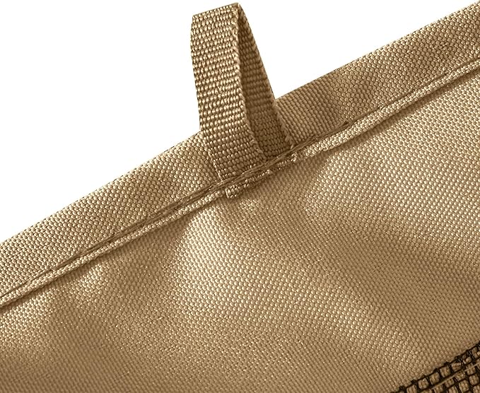 Outsunny 10' x 10' Universal Replacement Mesh Sidewall Netting for Patio Gazebos and Canopy Tents with Zippers, Sidewall Only, Beige