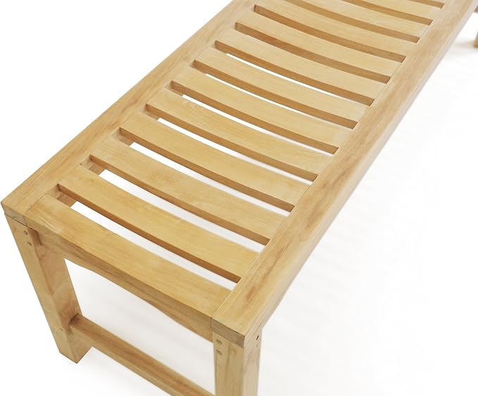 Windsor's Premium Grade A Teak,71"x35" Rectangular Table w/2 59" Benches, Seats 6, 5 Yr Wnty, World's Best Outdoor Furniture, Teak Lasts A Lifetime!