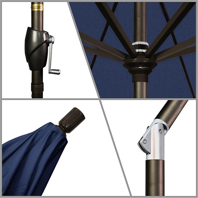 California Umbrella 7.5' Round Aluminum Market Umbrella