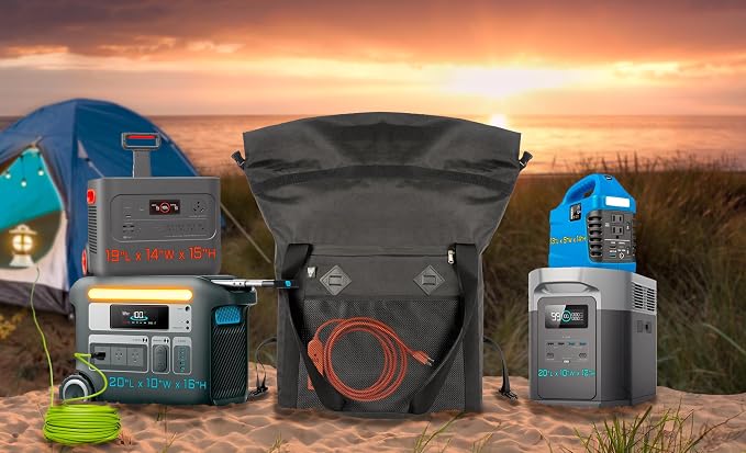 Xtreme Sight Line ~ G CUBƎ 50 Faraday Bag for Small to Medium Generators and Electronics ~ Protects Against EMP/CME/EMF/RF ~ Diamond Form Farday Lined Interior ~ Multicam Camo