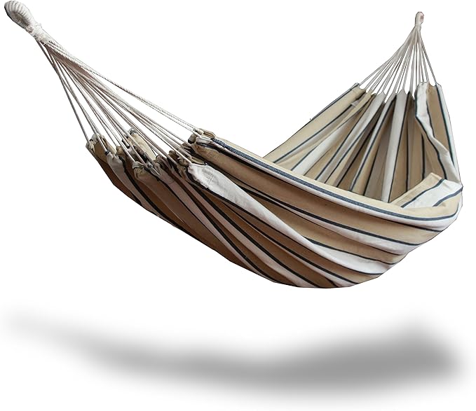 Hammaka Woven Brazilian Hammock, Beige