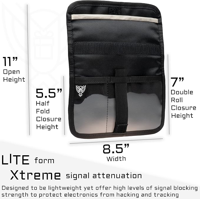 Xtreme Sight Line ~ AQUA G CUBƎ 50 Waterproof Faraday Bag + LITE Faraday Bag Combo for Small to Medium Generators and Electronics ~ Protects Against EMP/CME/EMF/RF ~ OD Green Combo