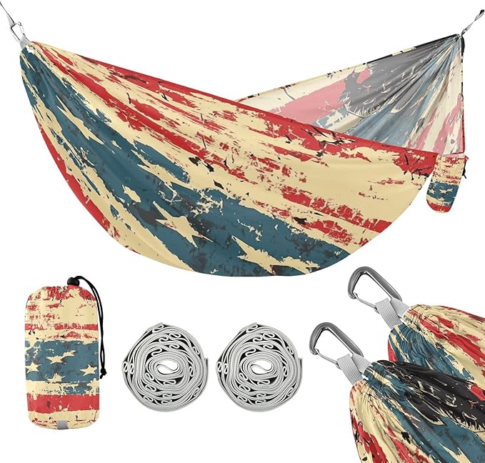 National Vietnam War Veterans Day Flowers Soldier Outdoor Hammock with Tree Straps Tree Hammock for Outside Beach Patio Garden