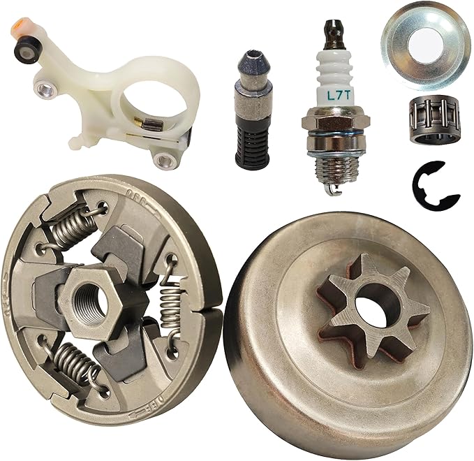 Clutch Drum Assembly Oil Pump Kit for STIHL MS261 MS261C MS271 MS271C MS291 Chainsaw 1121 160 2051, 1141 640 2001