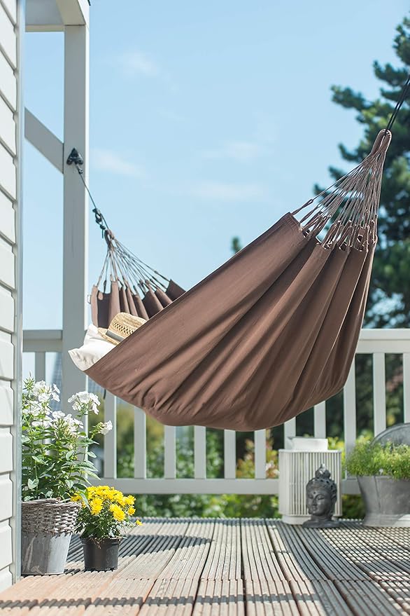 LA SIESTA® Modesta Arabica - Organic Cotton Single Classic Hammock