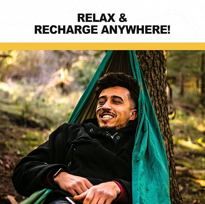 Soft Backpacking Hammock, with Straps and Carabiners Camping Breathble Hammock, Portable Lightweight Nylon Hammock, for Camping Garden Beach (Color : D, Size : 260x140cm)