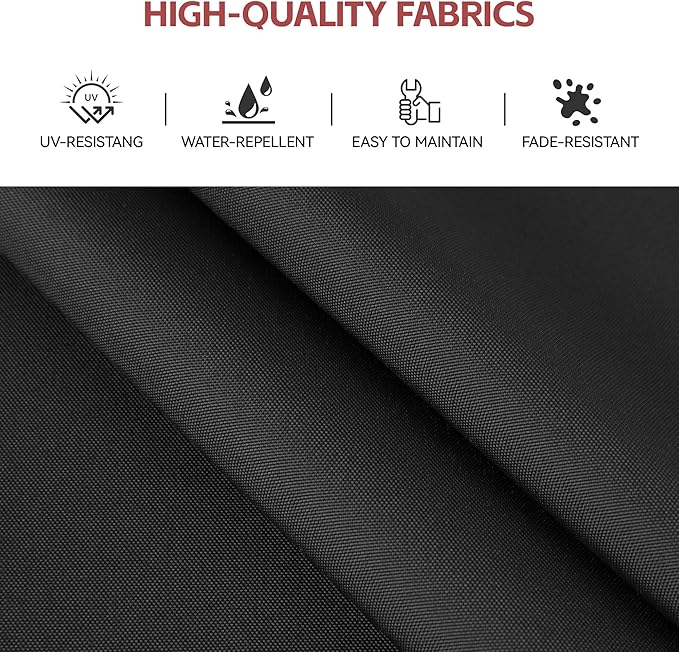 GENTEACO 10X10 FT Cantilever Umbrella, Large Offset Patio Umbrella with 6 Angle Tilts & 360° Rotation, Large Square Sun Umbrellas for Outdoor Patio Pool Deck Market, Grey