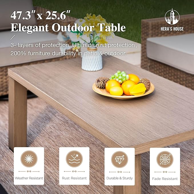 Patio Furiture Set with Swivel Glider Chairs, Outdoor Wicker Conversation Set with 5.5" Thick Cushions, 6 Pieces Deep Seating Outside Sofa Set with 4.92" Wide Armrests for Deck Lawn, Grey