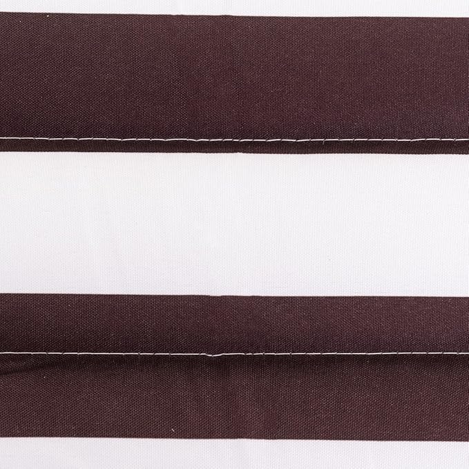 Lazy Daze 12 FT Quilted Double Hammock with Spreader Bar, 2-Person, 450 lbs Capacity, Brown White