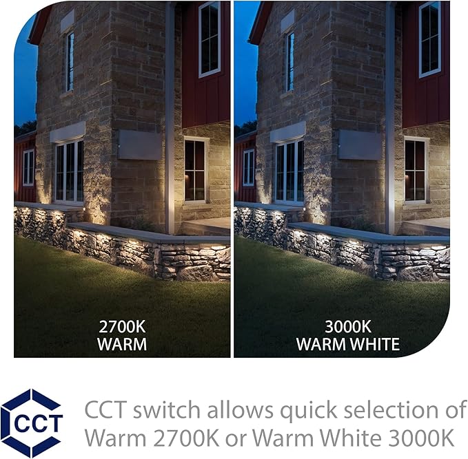 WAC Landscape Lighting, Hardscape 18in LED 12V Strip Light with Quick Release and 2-CCT 2700K-3000K in Sand