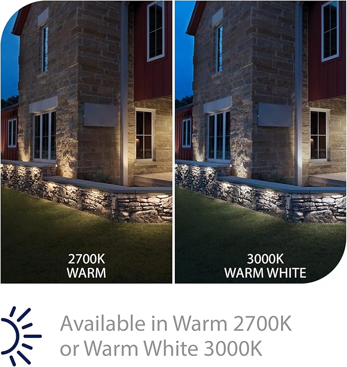 WAC Landscape Lighting, Hardscape 3in LED 12V Strip Light 2700K in Black