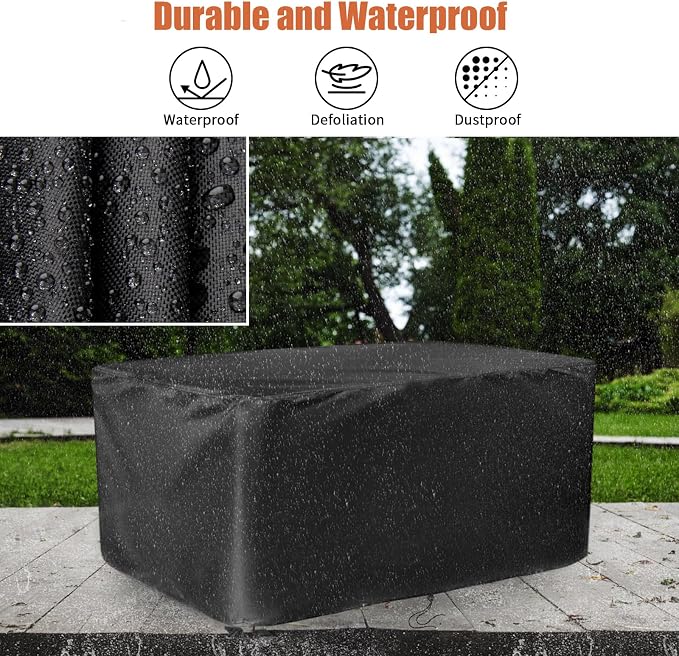 Deck Box Cover for LubanNese 50 Gallon/ for Trygoal 45 Outdoor Storage Box, Waterproof Resin Storage Bin Cover Outdoor Bench Covers -31"L x 17"W x 22"H