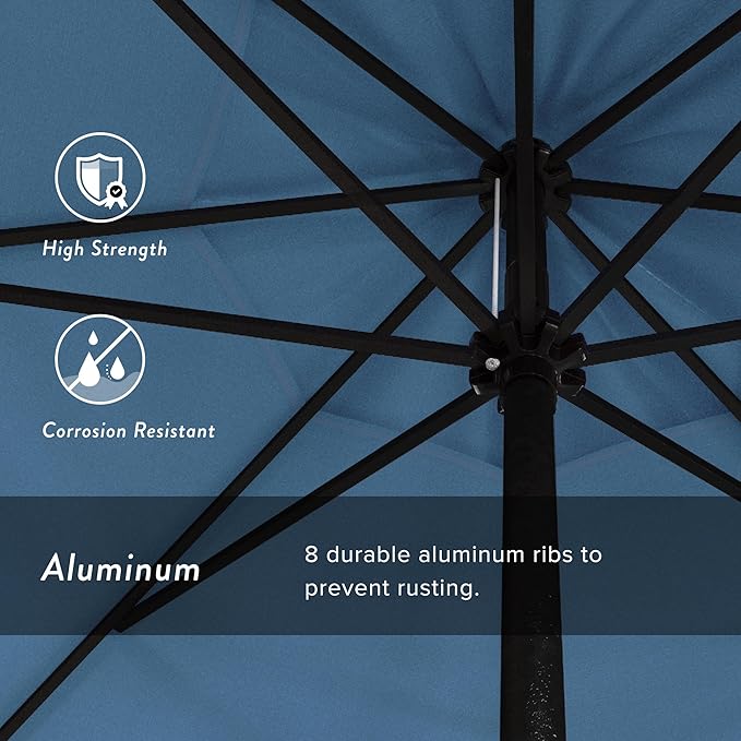 California Umbrella 9' Rd Aluminum Patio Umbrella